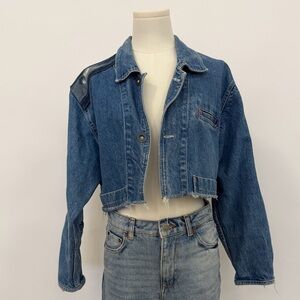 Cropped Denim Jacket